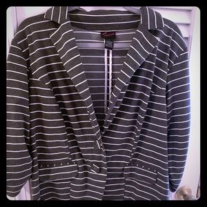 Torrid peplum blazer